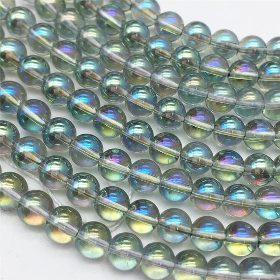 angel aura quartz beads