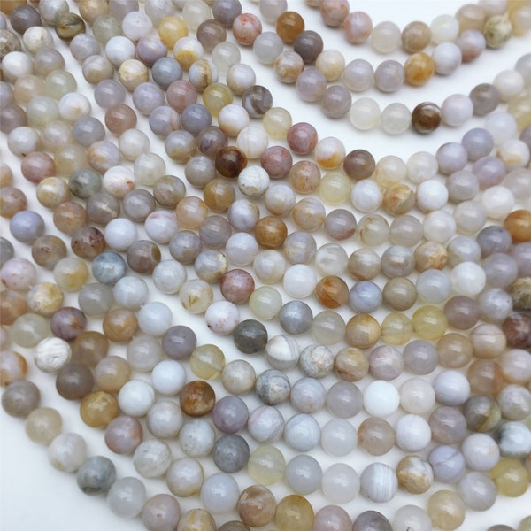 Australian Agate Round Beads ,6mm 8mm 10mm Gemstone Beads ,Full Strand