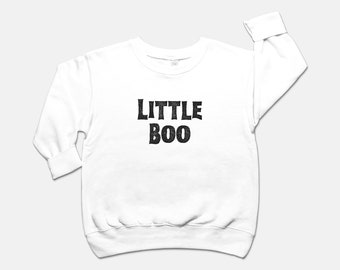 Little Boo Halloween Toddler Crew Neck Sweatshirt - 3317