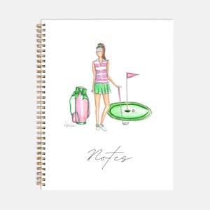 Queen of the Green Notebook Softcover Spiral 8.5 x 11