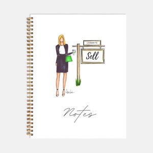 Licensed To Sell Notebook Softcover Spiral 8.5 x 11