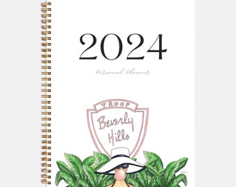 Beverly Hills Planner Hardcover Spiral 8.5 x 11