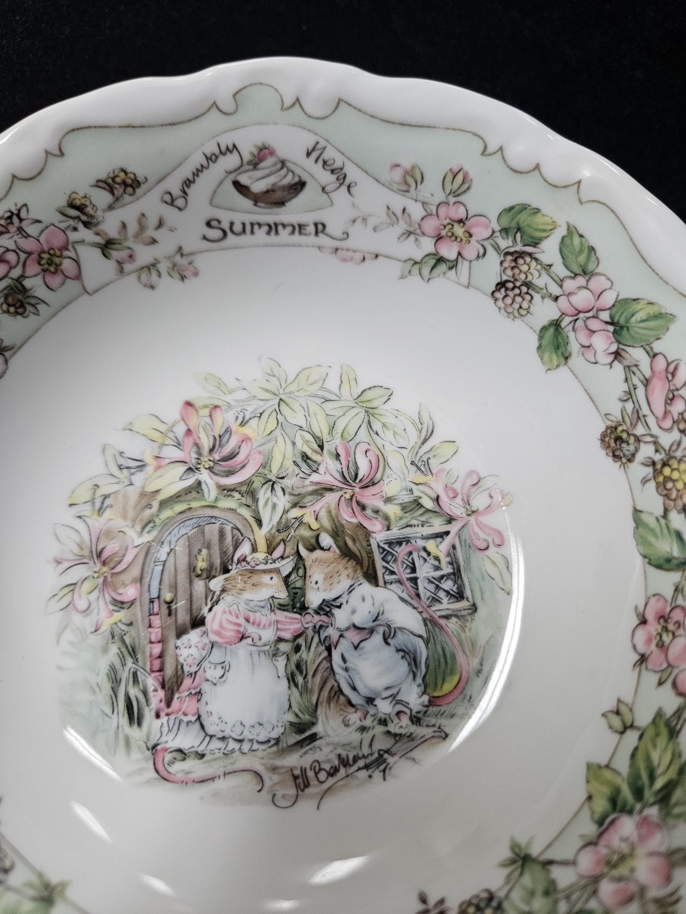   Brambly Hedge プレート 2枚セット Brambly Hedge Four Seasons - Etsy
