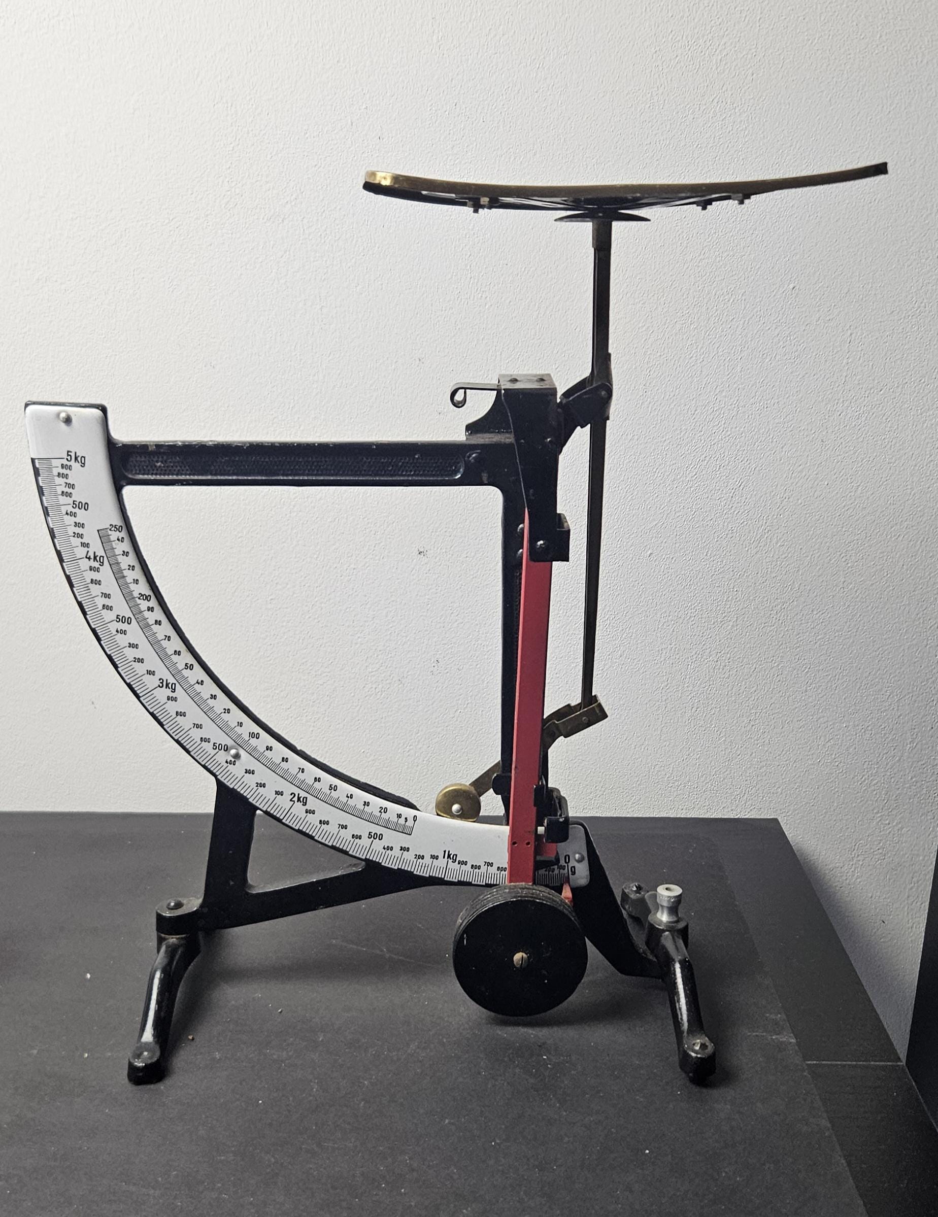 Brief / Paketwaage bis 5Kg mit Emailleskala