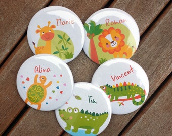 Button-Set Kindergeburtstag