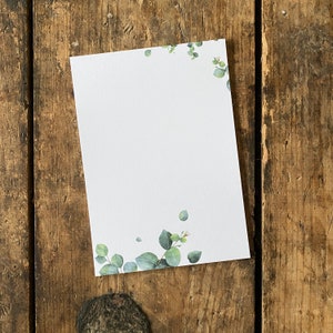 Bloc-notes botanique – A6 | Bloc-notes au motif eucalyptus
