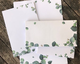 XXL eucalyptus letter set