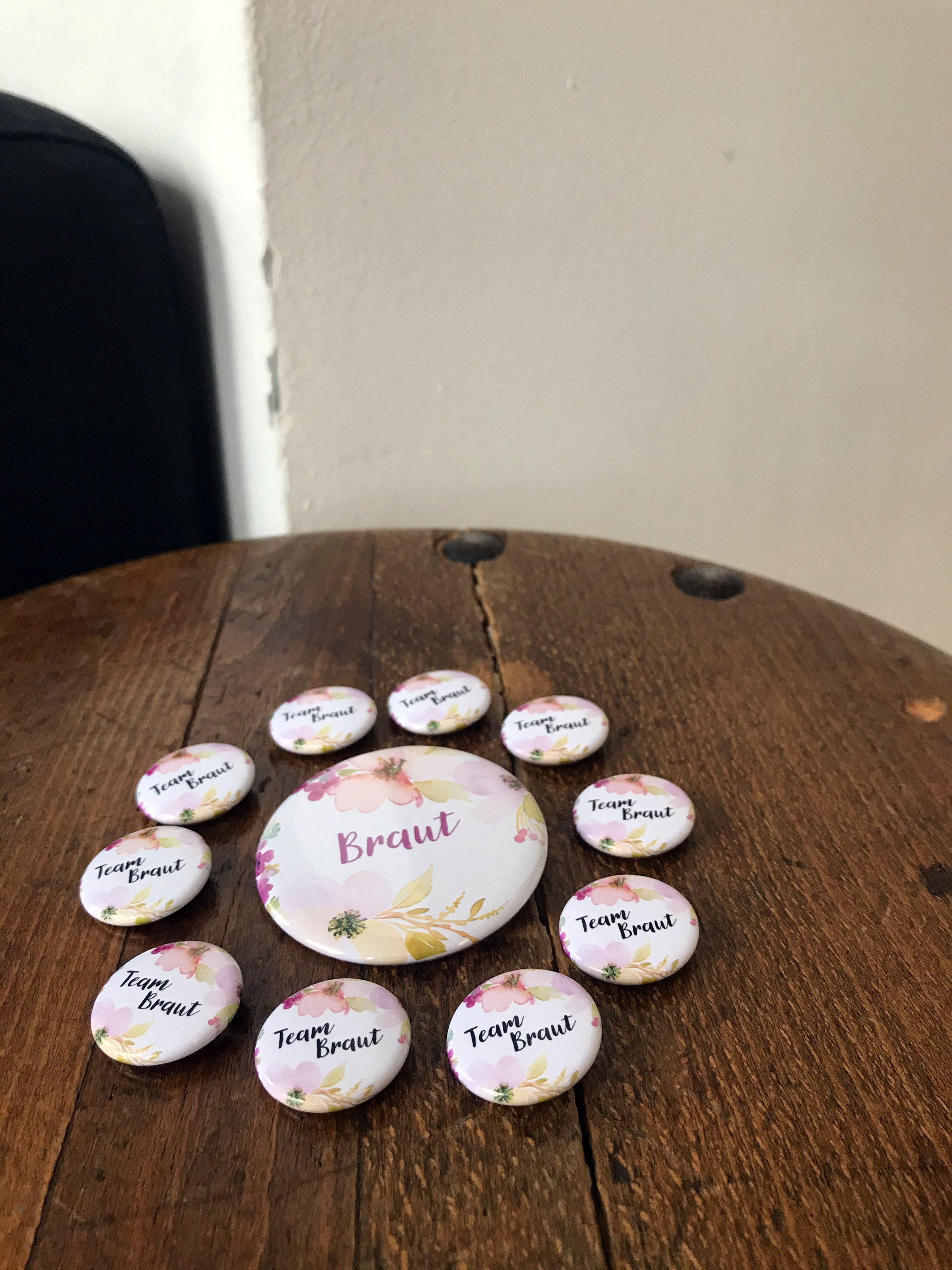 JGA-Button-Set FLORAL - Etsy.de