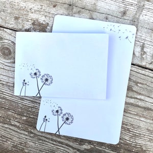 Stationery Dandelion DIN A5 I Set of stationery/envelopes image 3