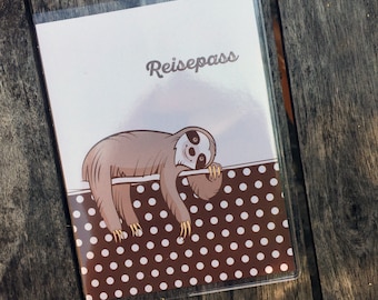 Passport case | Sloth