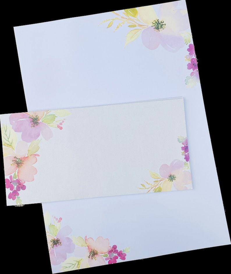 Ensemble de lettres florales image 2