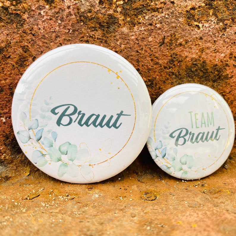 JGA-Button-Set EUKALYPTUS-Kranz gold - Etsy.de