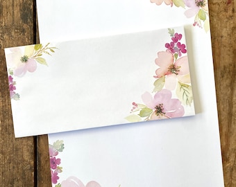 Floral letter set