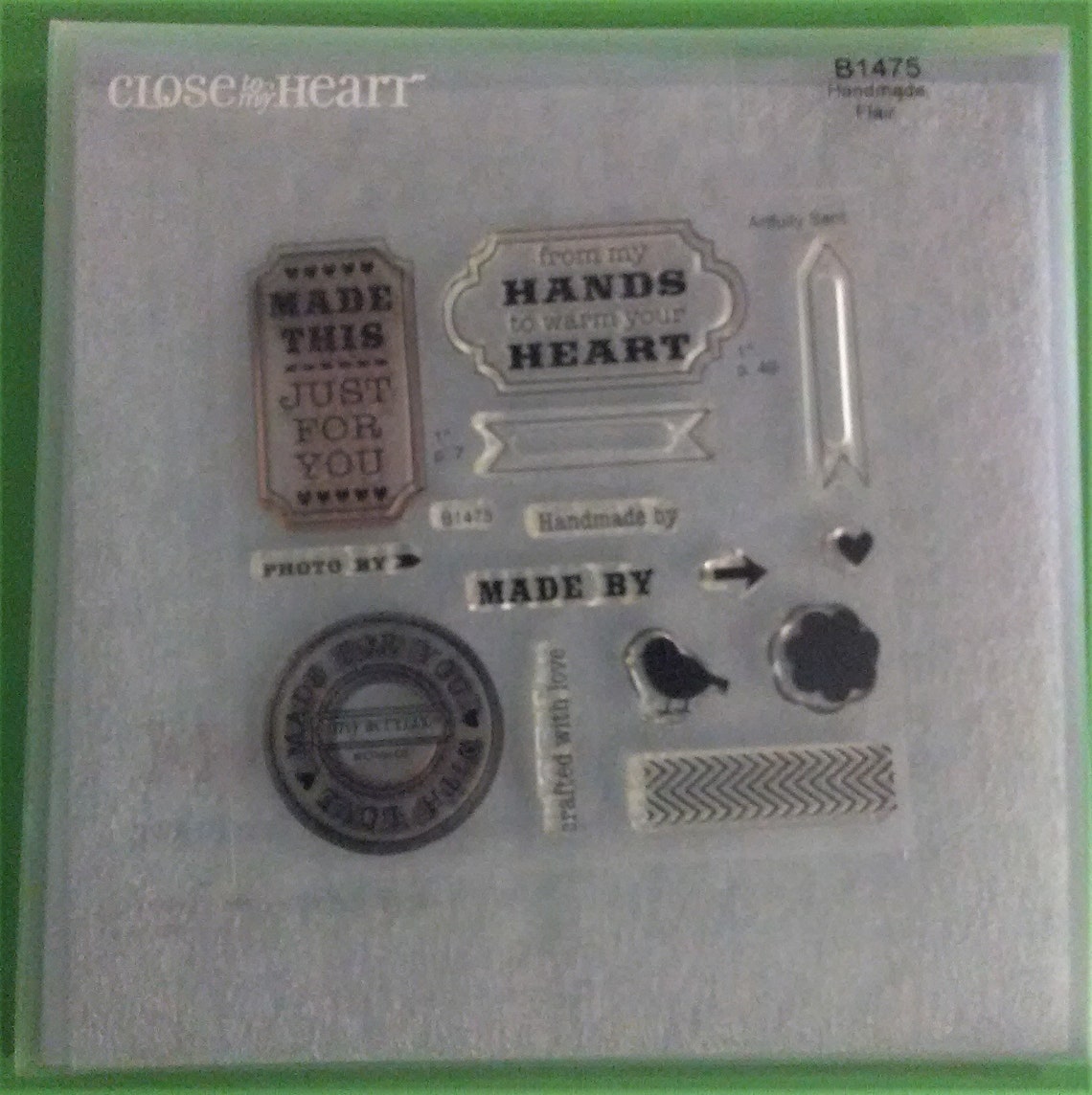 Acrylic Stampsclear Stampssayings Stampscardmaking Etsy