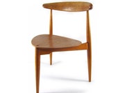 Hans Wegner FH 4103 Heart chair - Mid century, vintage, fifties, sixties, eames, jalk, arne jacobsen, tapiovaara, finn juhl, alvar aalto