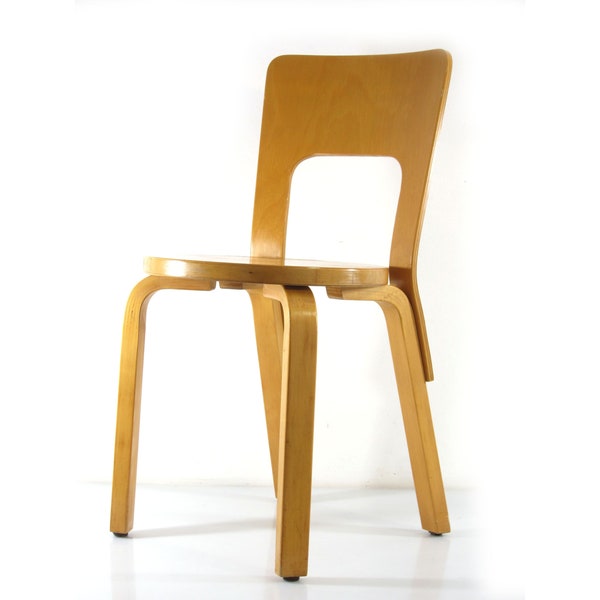 Alvar Aalto 66 Artek dining chair - Mid century, vintage, sixties, eames, arne jacobsen, jalk, hans wegner, tapiovaara, juhl, prouve