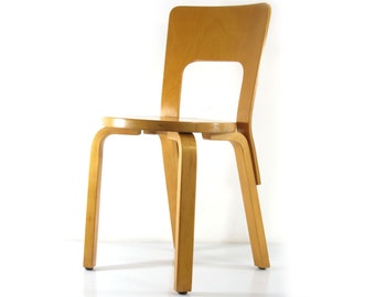 Alvar Aalto 66 Artek dining chair - Mid century, vintage, sixties, eames, arne jacobsen, jalk, hans wegner, tapiovaara, juhl, prouve