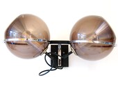 Frank Ligtelijn Raak globe wall lamp - eames, retro, vintage, sixties, jacobsen, poulsen, finn juhl, louis kalff, mouille, perriand, aalto