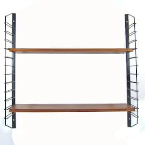 Tomado Large vintage shelf system- mid century, fifties, sixties, retro, eames, mategot, perriand, pilastro, cadovius, string, franco albini