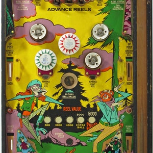 70s pinball - cool vintage design pinball art from the seventies &quot;Williams&quot; retro, disco, arcade game, machine, flippers