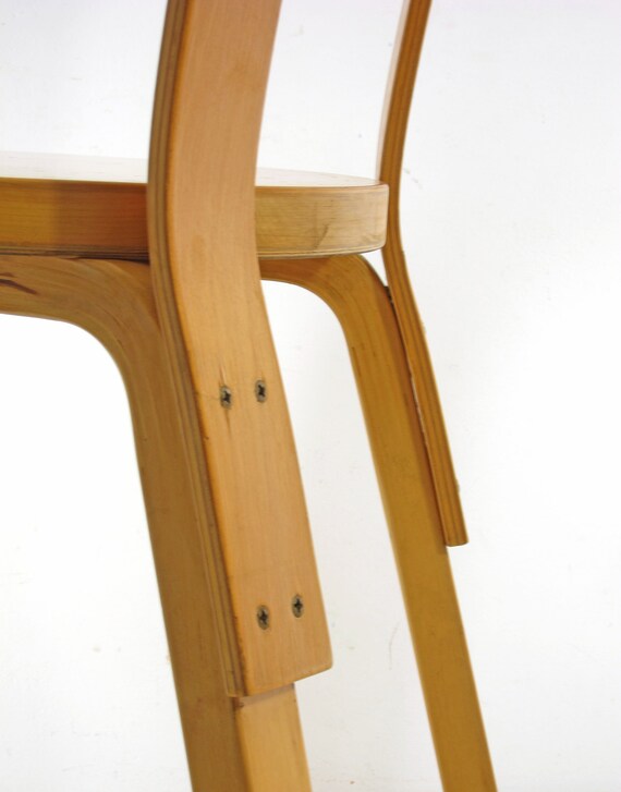 Alvar Aalto 66 Artek Dining Chair - Mid Century, Vintage