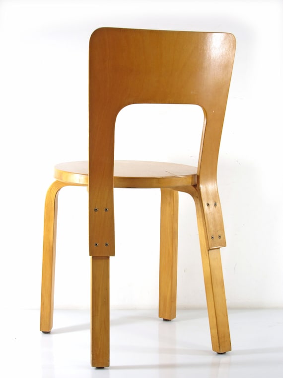 Alvar Aalto 66 Artek Dining Chair - Mid Century, Vintage