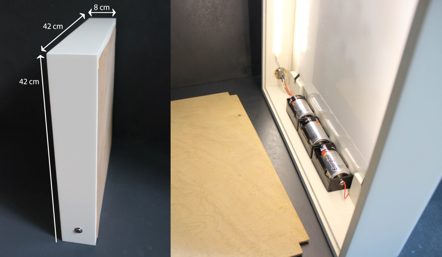 Lightbox trees Iii Handmade Lacquered Wood Etsy Ireland