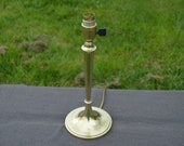 French Table Lamp Elegant Style Light Polished Bronze Boudoir Electric Lamp Antique Table Classical Fine Cast Good Quality Heavy