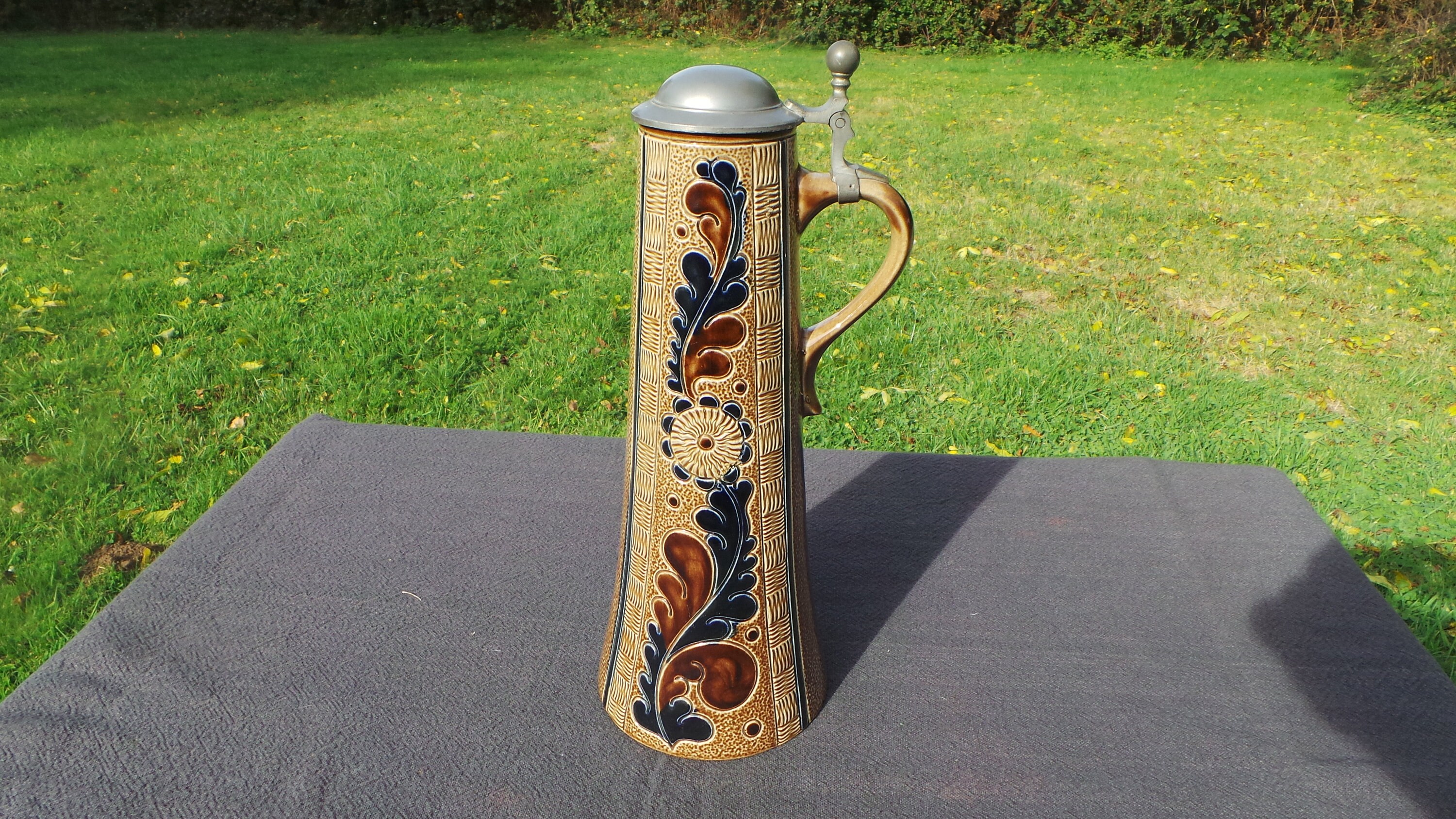 Stein German Beck S Mini Beer Stein German Mug Cup Shot Glass Size Vtg By