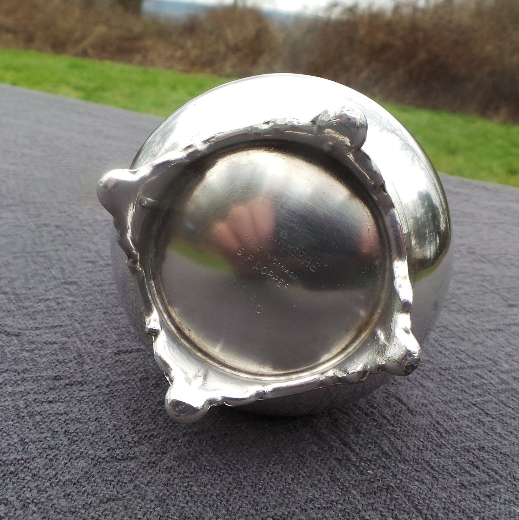 Canadian Vintage Silver Plate Milk Jug Milk Pitcher Style