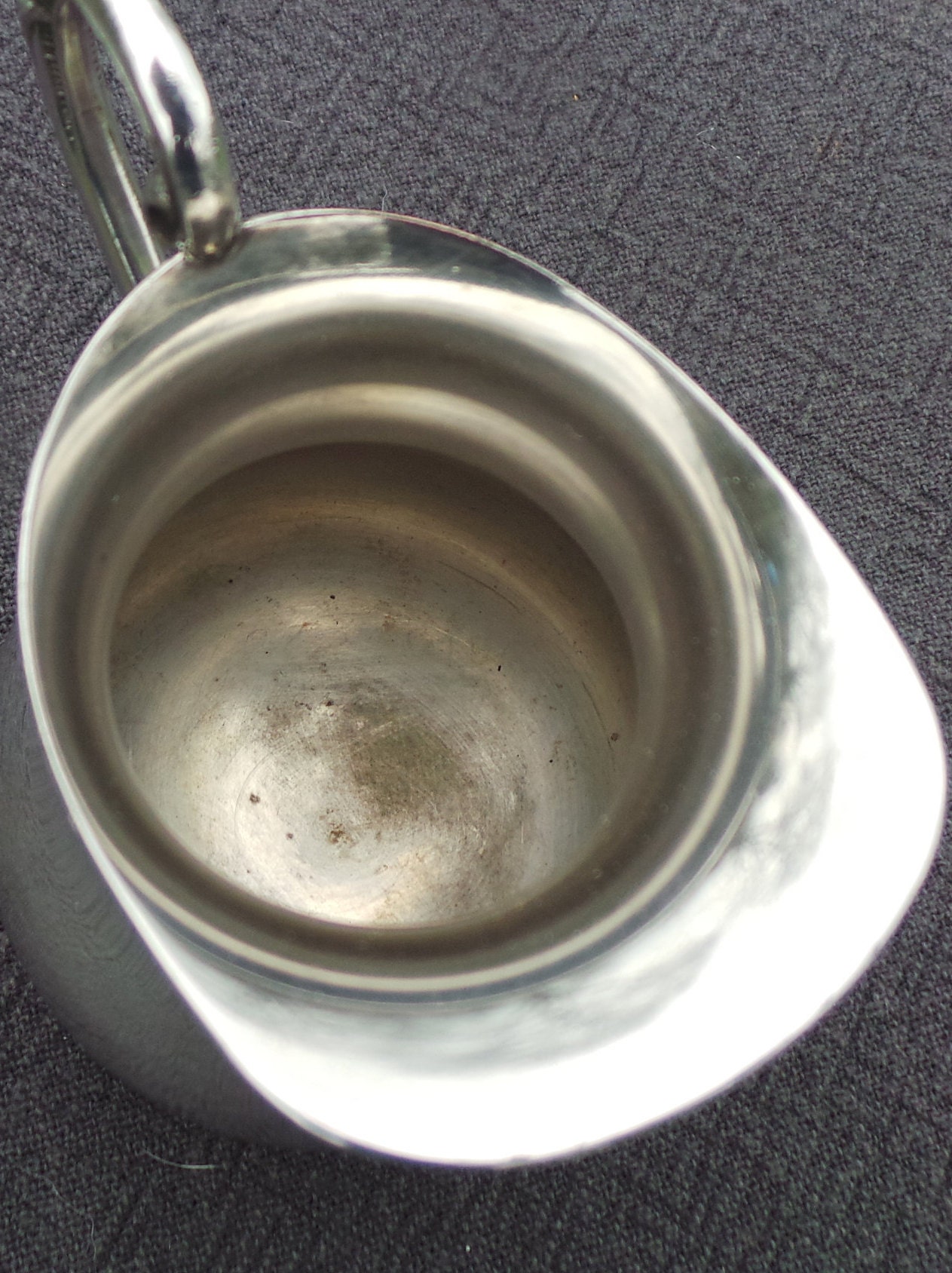 Canadian Vintage Silver Plate Milk Jug Milk Pitcher Style