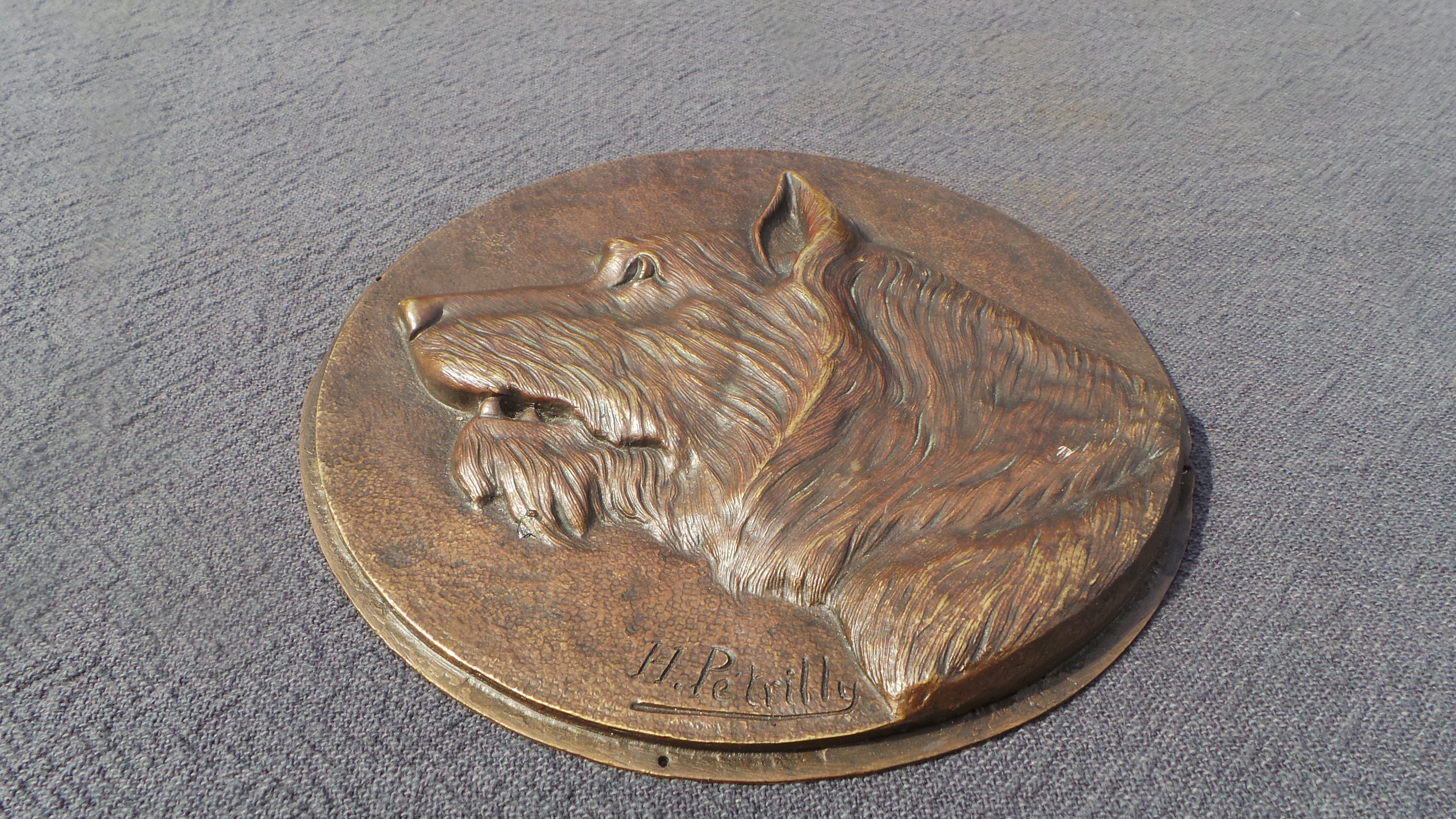 7 inch Cute Cairn Terrier Dog Bracelet antique silver plated 18 cm 