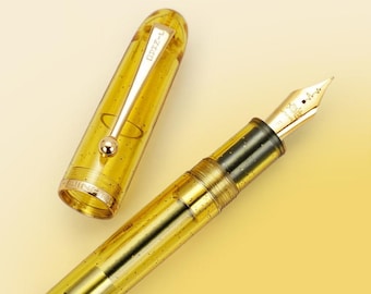 PENBBS 456 真空充填式万年筆 - 52 ギャラクシー（ゴールドトリム、2色