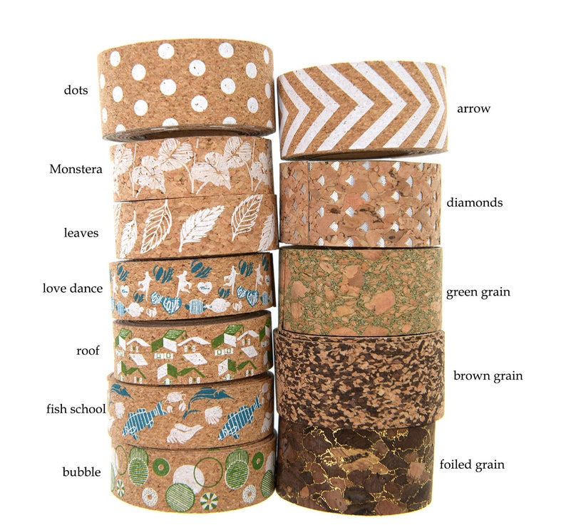 Cork board tape for cork board wall art deco 15mm/22mmX1M Etsy