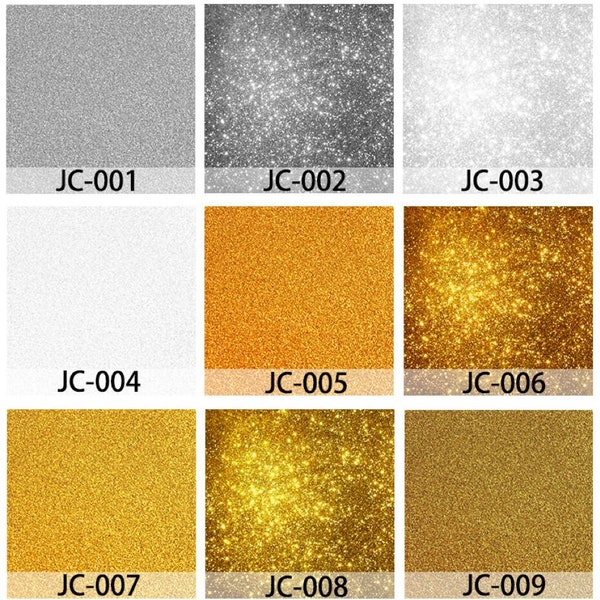 thumbnail image 2 of ThermoFlex Super Glitter Heat Transfer Vinyl – 5 Sheets 12x20 – HTV Roll Alternative 2 of 4