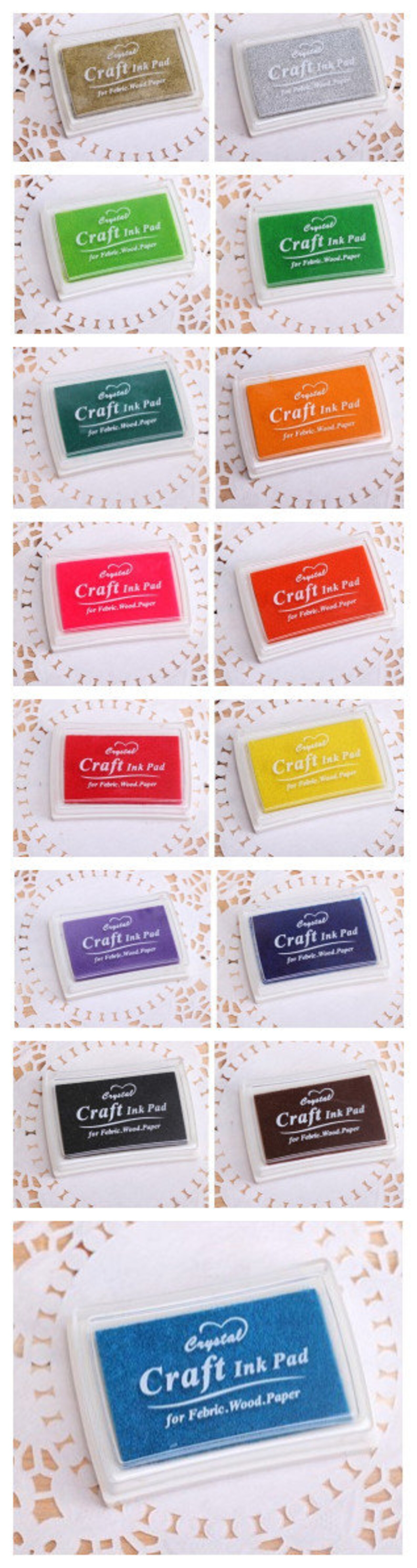 30OFF Set of 15 Rubber Stamps Ink Paddiy Quick Drying 15 Etsy