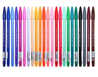 Muji markers 24 colors, Pretty cheap too. $4.95 for 24 mark…