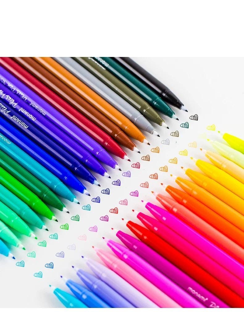 24/36/48 Colors Watercolor Brush Pen Set - Sketching & Journaling