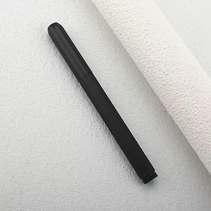 Pluma estilográfica de latón envejecido, estilo industrial vintage, plumín EF 0,38 mm o F 0,5 mm, pluma de latón recargable. imagen 12