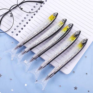 Fish Shaped Ballpoint Pens, 0.7mm Blue Ink, Fun Novelty Writing Pens ...