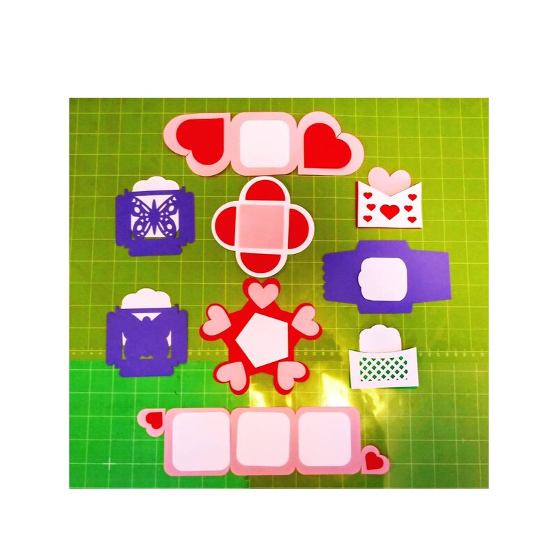Exploding Box SVG Scrapbook Cards SVG. Explosion Box Template. - Etsy