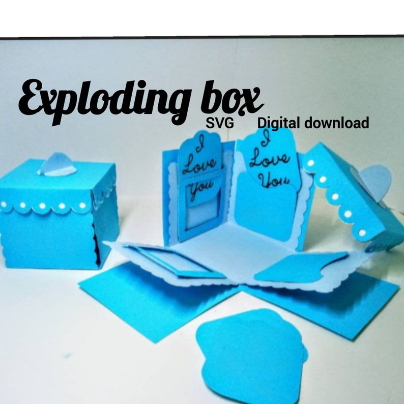 Exploding Box SVG For Cricut