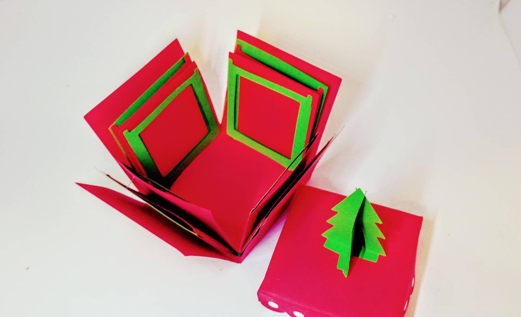 Explosion Box With Picture Frame Svg,exploding Box Svg, 9 Slide In ...