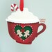 Hannah Garnier reviewed Unique christmas tree decoration hot chocolate mug bauble wooden bauble wooden cup decoration christmas decoration gingerbread man decor