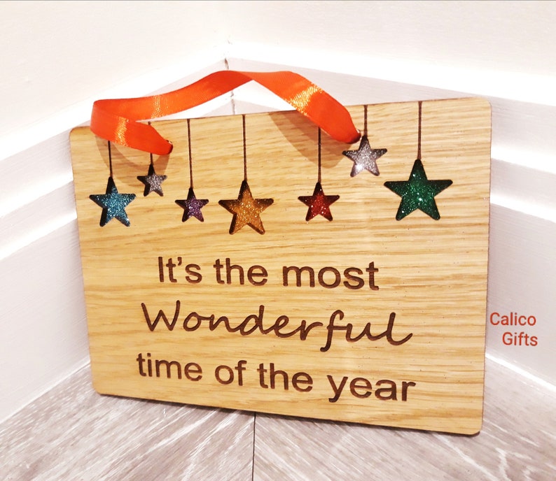 Large Christmas sign Special Christmas sign it's the most image 0