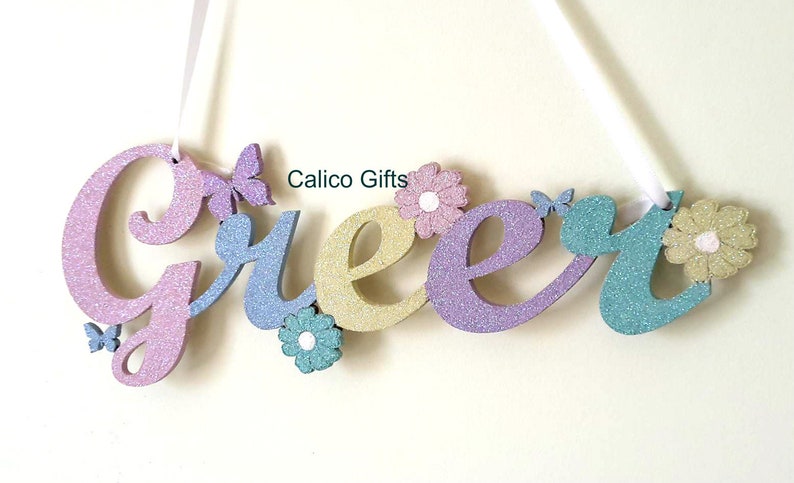 Wall Names Childrens Names Nursery Decoration Personalised | Etsy