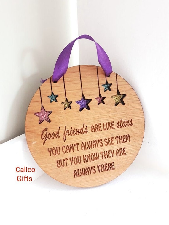 Friends TV Show Quotes Plaque,Friendship, Friends Gift, Birthday, Wooden  Plaque