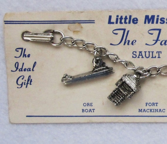 Vintage 1960's Little Miss Michigan Souvenir Char… - image 3