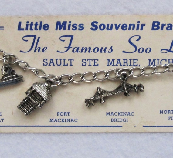 Vintage 1960's Little Miss Michigan Souvenir Char… - image 4