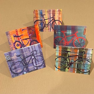Bicycle notecards set with blank greeting cards